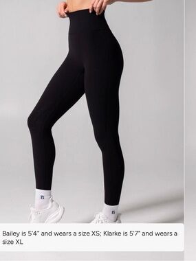 BuffBunny Black High-Waist Sculpting Leggings